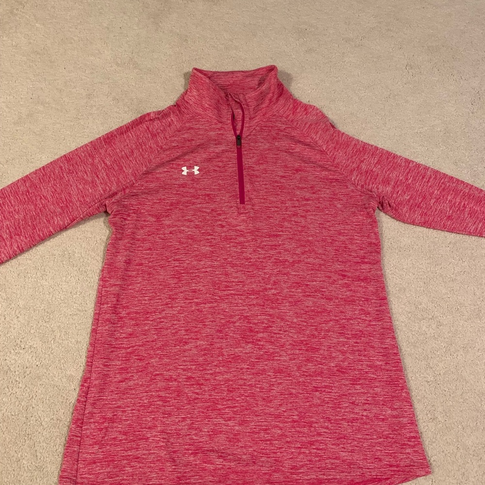 Under Armour Pink Long Sleeve Shirt